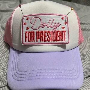 Dolly custom made trucker hat